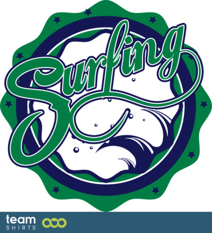 Surfing Label
