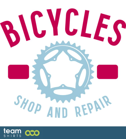 bicycles shop and repair logo