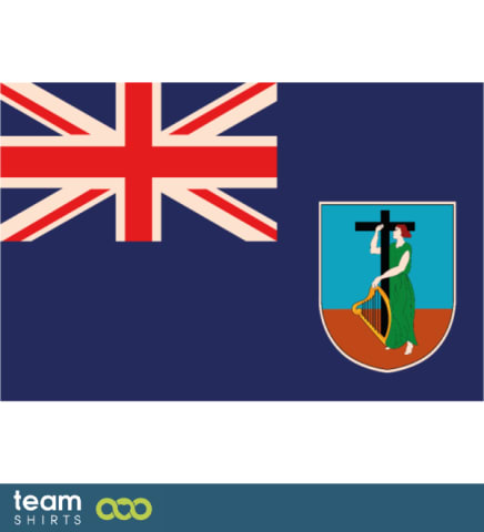 Flag Montserrat