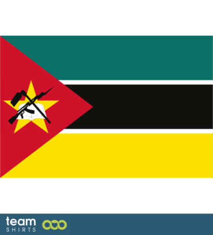 Flag Mosambik