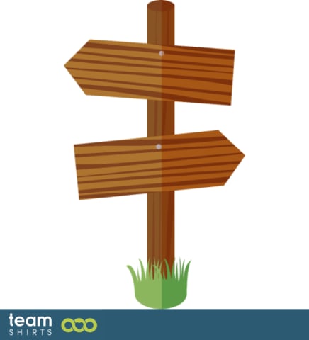 wood sign