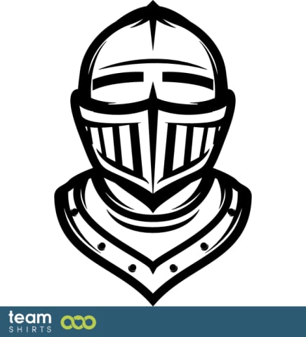 Knight helmet