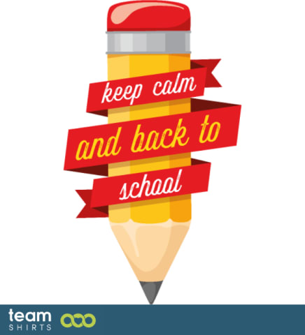 keep calm and back to school