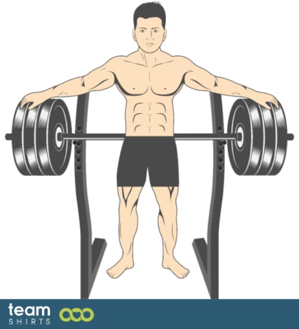 bodybuilder with barbell