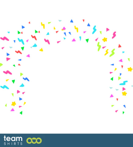 Confetti frame