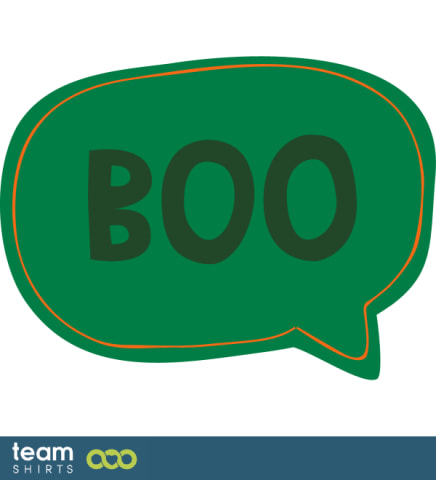 Boo speech bubble