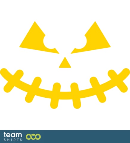 Halloween pumpkin face