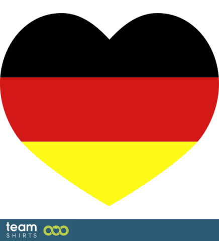 German football heart
