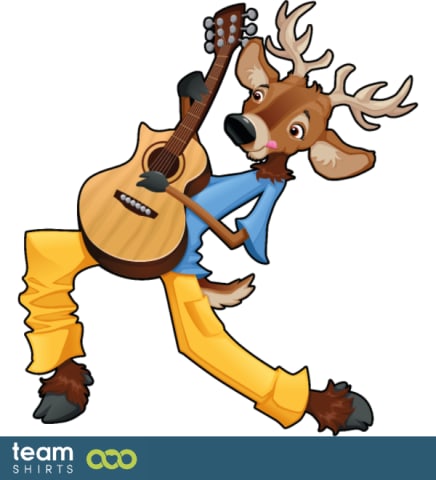 guitarist deer