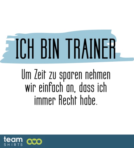 Ich bin Trainer