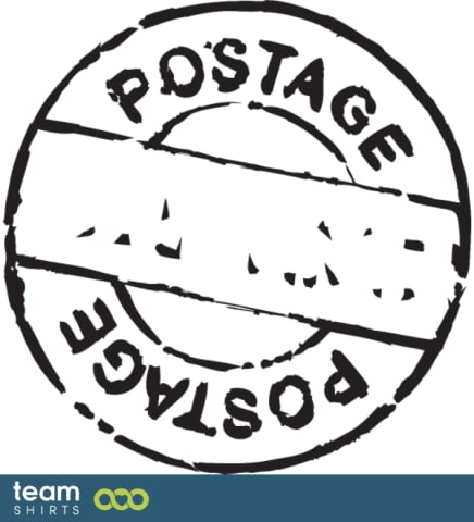 Post stamp sign
