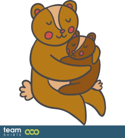 Bear with cub
