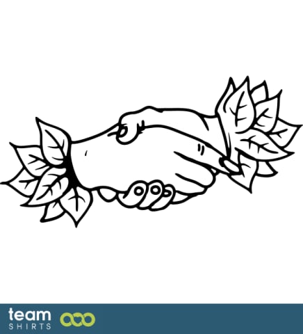 Shaking hands