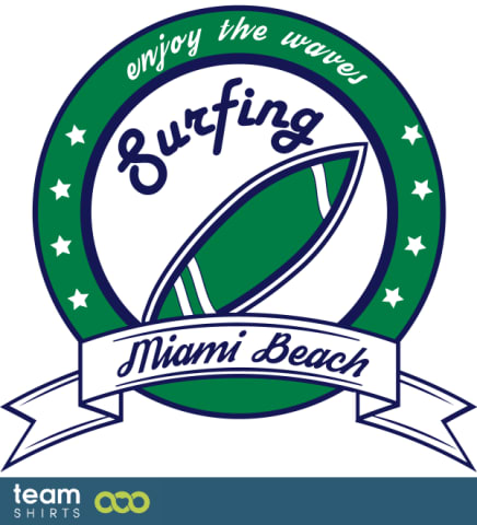Surfing Label