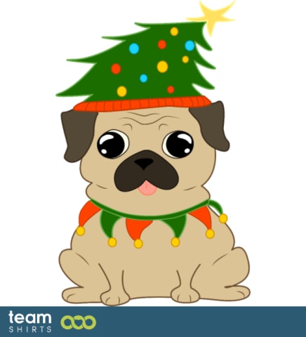 ansc Pugmas Dog Christmas All