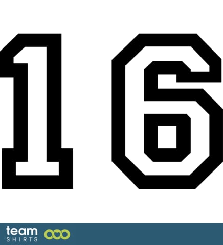 number sixteen