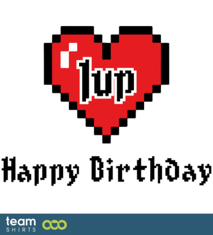 1up Happy Birthday