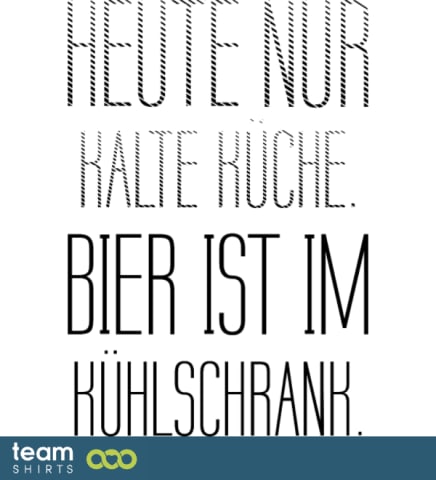 kalte Küche Bier