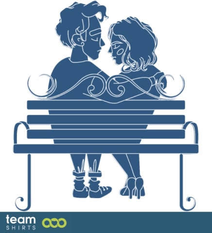 couple on a bench