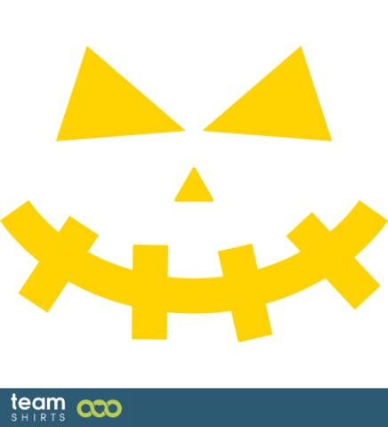 Halloween pumpkin face