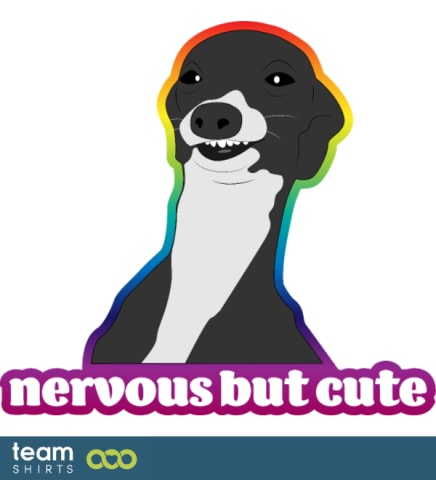 ansc nervousbutcute Funny Meme Dog All