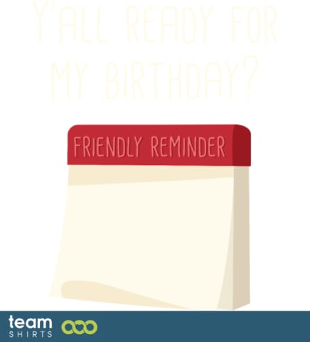 Yall Ready for my birthday FontBukhari ENG