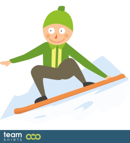 06 snowboard vectorstock 12292365