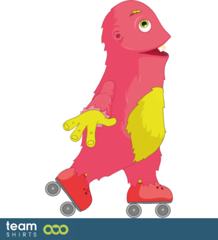 monster roller skating
