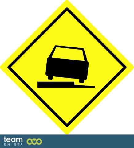 Traffic Sign Low Shoulder