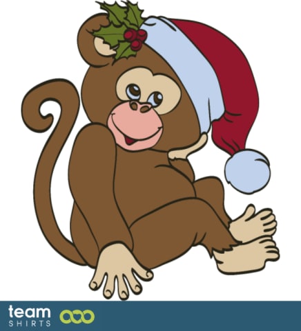 Christmas monkey