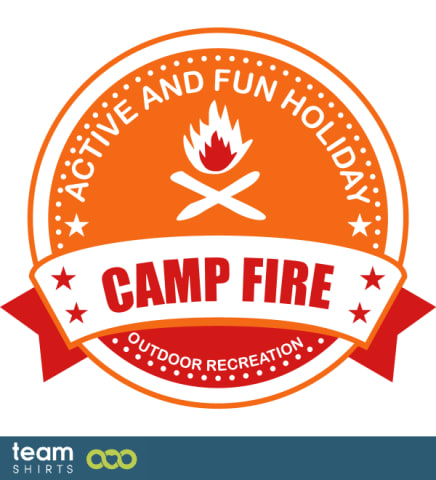 camping emblem