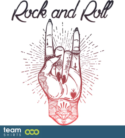 Rock and Roll hand