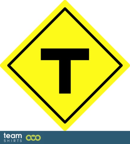 Traffic Sign T Intersection