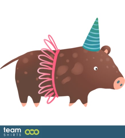 Birthday pig