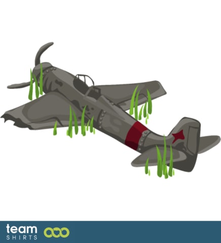 airplane wrack