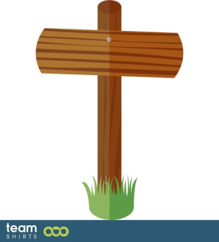 wood sign
