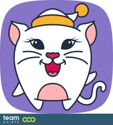 Cute Cat flat freexmas17mnr