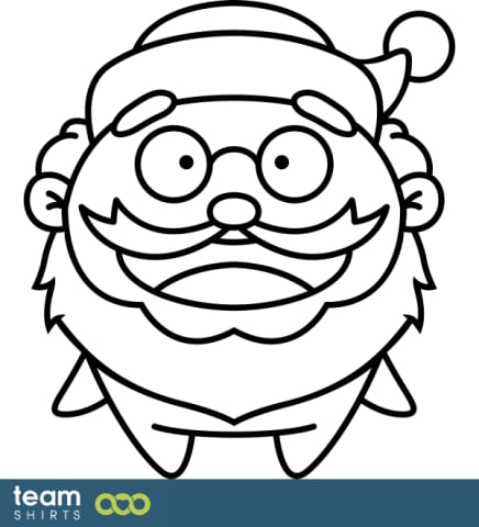 Cute Flat Christmas Characters Vol