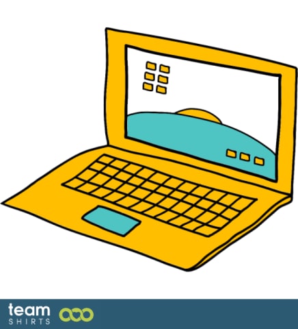 office laptop