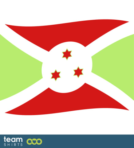 flag burundi