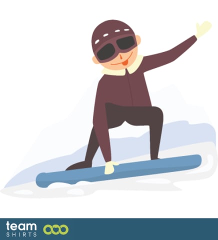 03 snowboard vectorstock 12292365