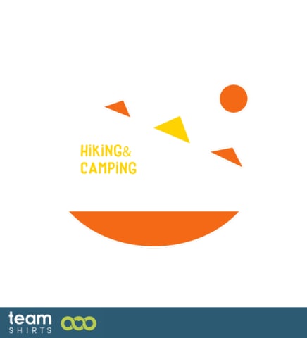 hiking climbing emblem