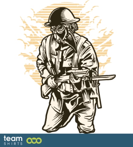 Steampunk Style Soldier