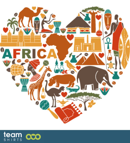 Africa heart
