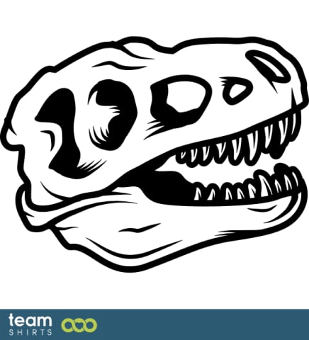 Dinosaur skull