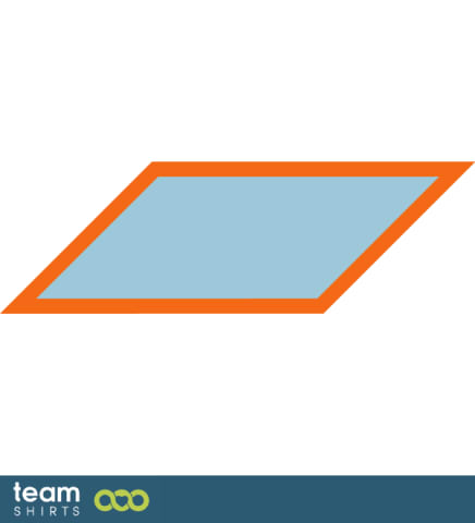 parallelogram plus outline