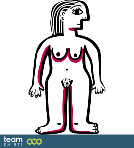 Naked woman