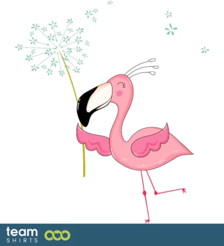 flying flamingo
