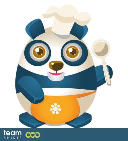 Panda cook
