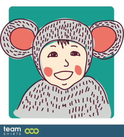 Child in costume